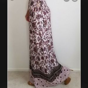 Sadie & Sage Side Tie Maxi Skirt